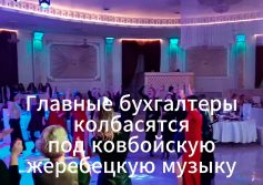 Главные бухгалтеры колбасятся под ковбойский жеребецкий угар ;)